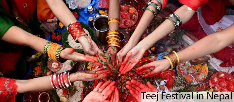 Teej Festival in Nepal, Festival of Nepali Womens, Teej Festival