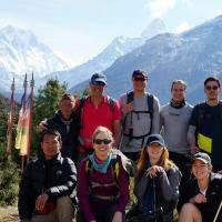group-posing-a-photo-with-guide-and-porter-way-to-everest-base-camp 