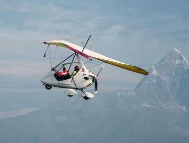 Ultralight flight in Nepal