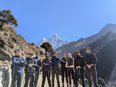 on the way to Dingboche 